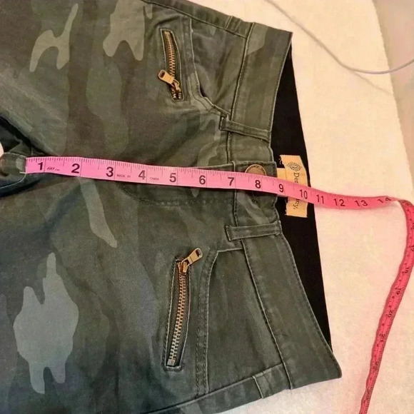 Democracy Gray Camo Camouflage Ab Technology Skinny Pants Jeans Women's Size 2 - Picture 12 of 14
